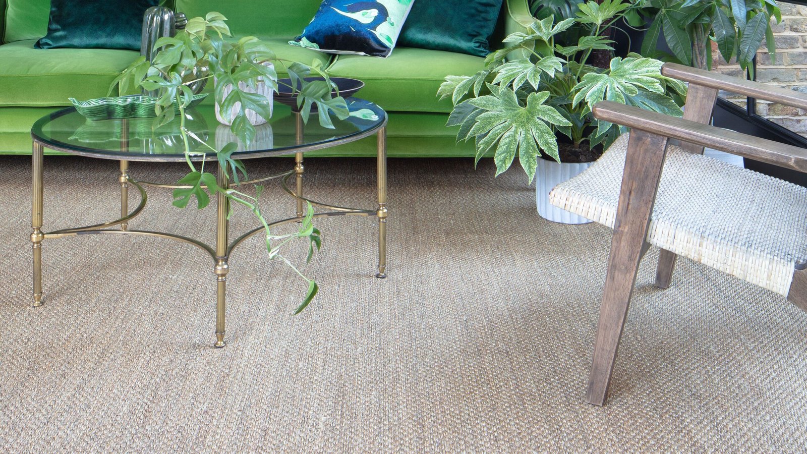 What makes sisal carpets eco-friendly?