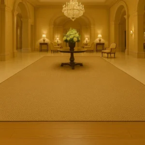 Jute Carpet in Hotel