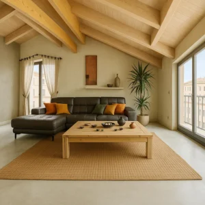 Jute Carpet in Living Room