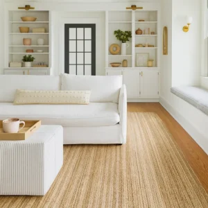 Sisal Rug in Living Room