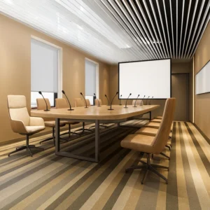 Carpet Flooring in Conference Room