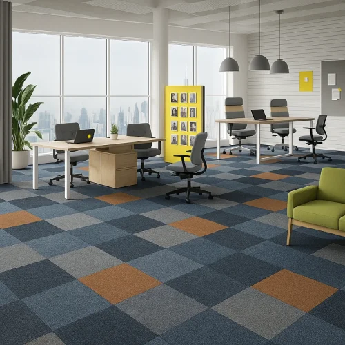 Patterned Carpet Tiles
