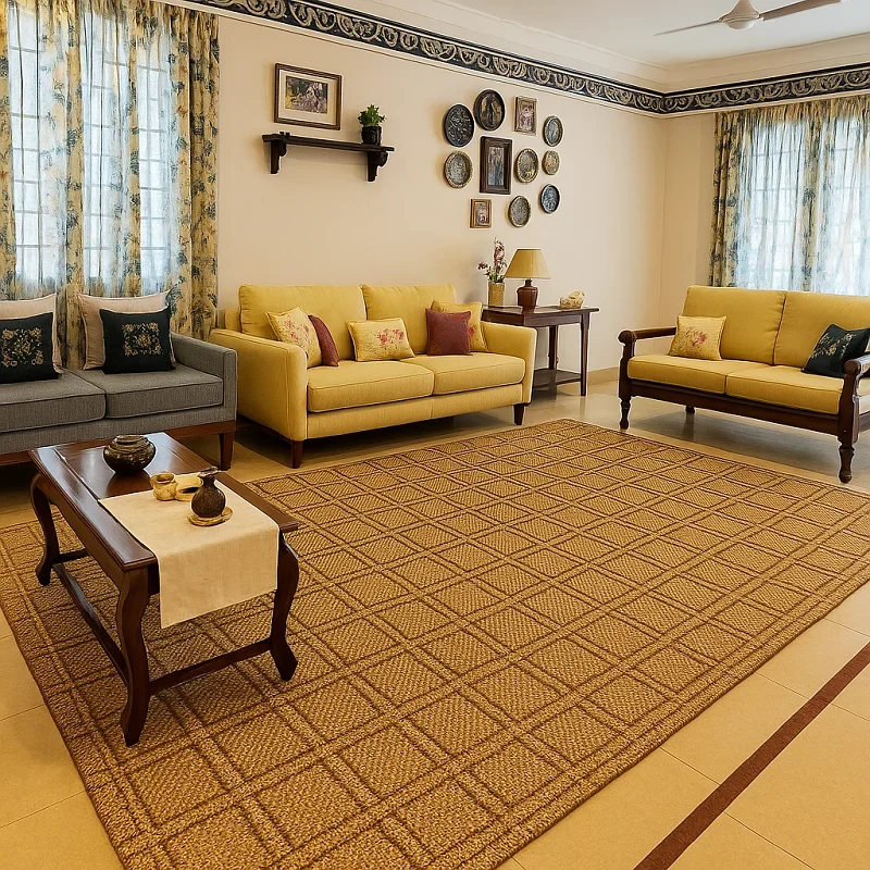 Patterned Jute Carpets